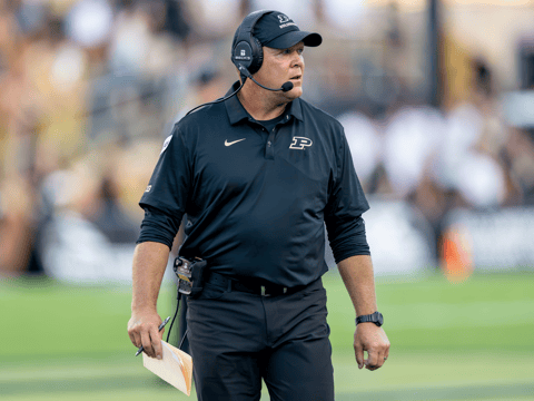 Purdue coach Barry Odom